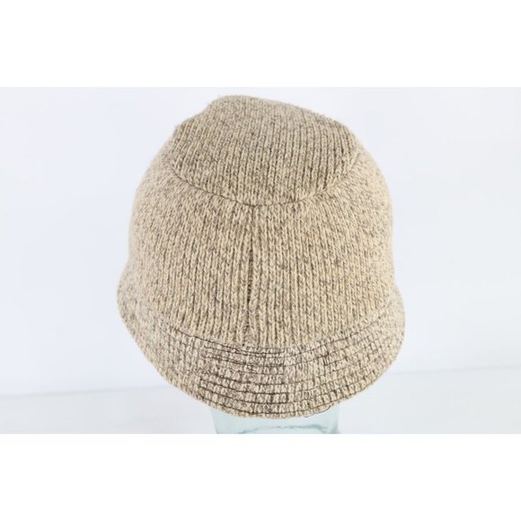 Vintage 70s Streetwear Wool Blend Knit Boonie Bucket Hat Cap Womens OS main image 8